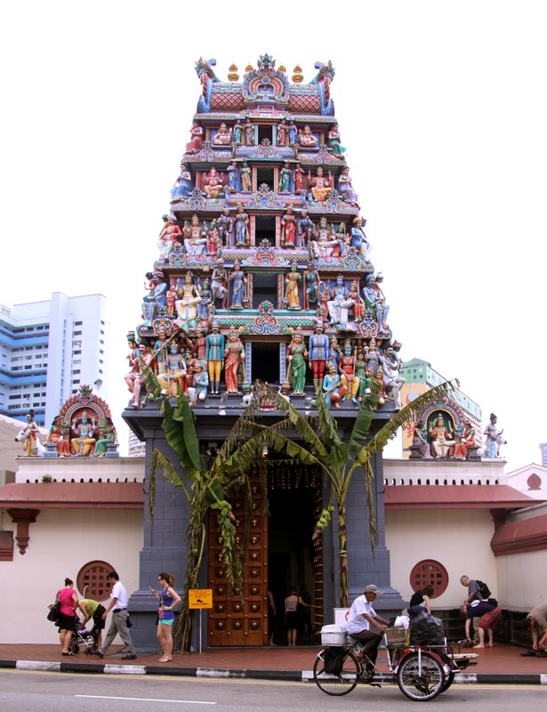 Hindu Temple Entrance