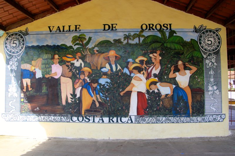 Orosi - village sign