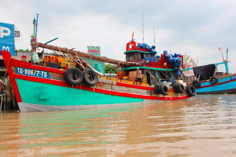 Fishing Boat Mekong Delta