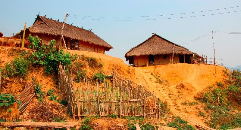 Rattan & thatched homes