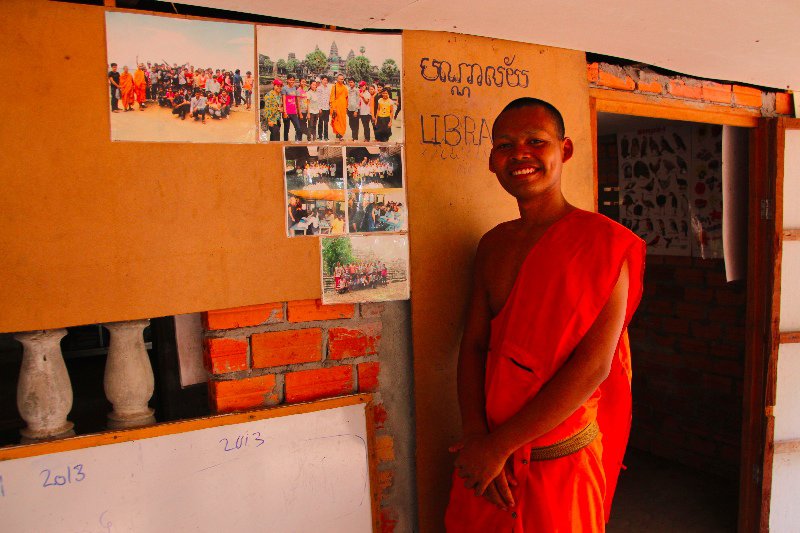 Lelei - Monk at his school
