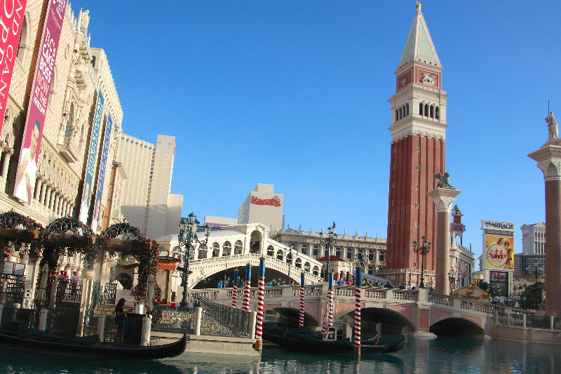 Gondolas in Las Vegas