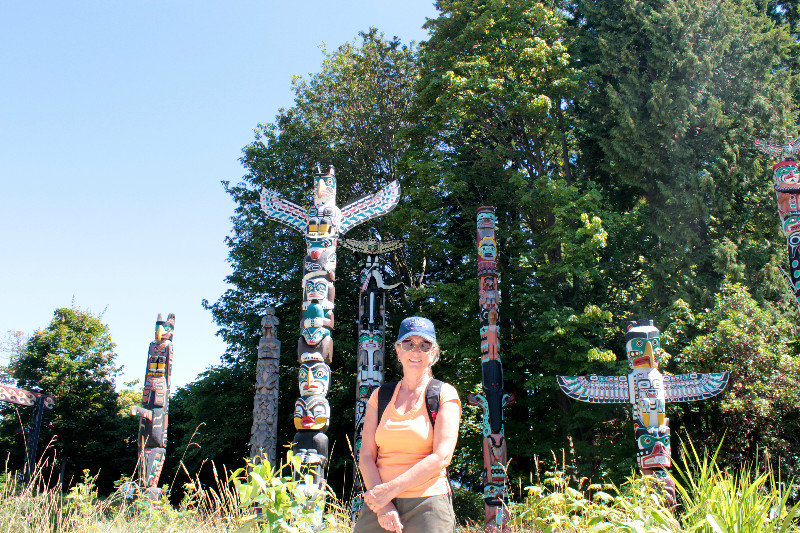 Totems in the park