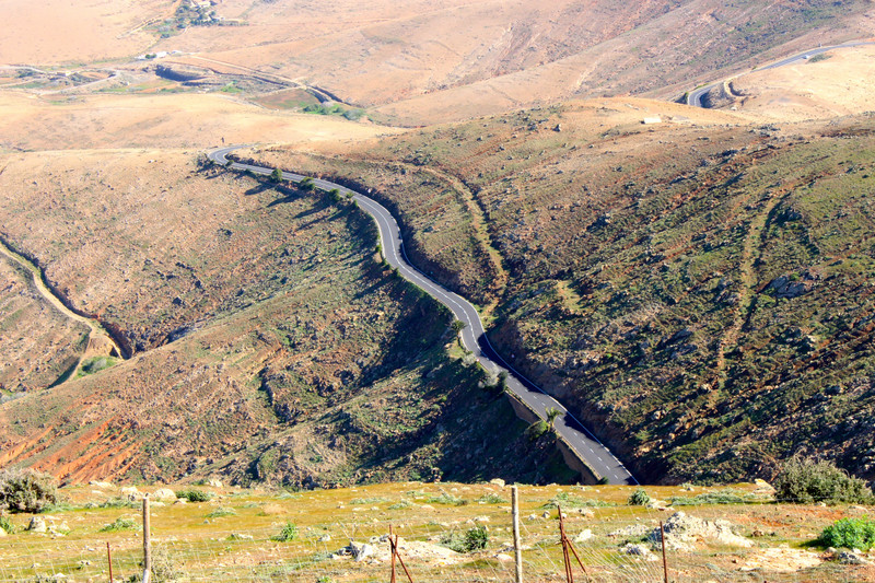 One of the winding roads