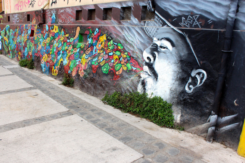 Painted Street of Valparaiso