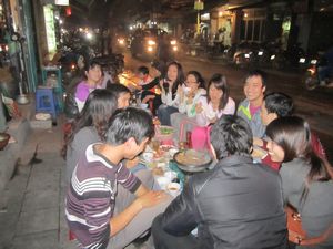 Dinner in Vietnam