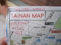 Tainan map with important info