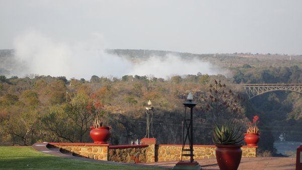 View from Vic Falls Hotel