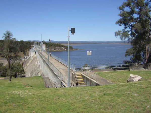 Leslie Dam Wall