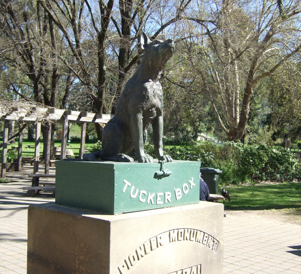 The Dog Sat on the Tuckerbox