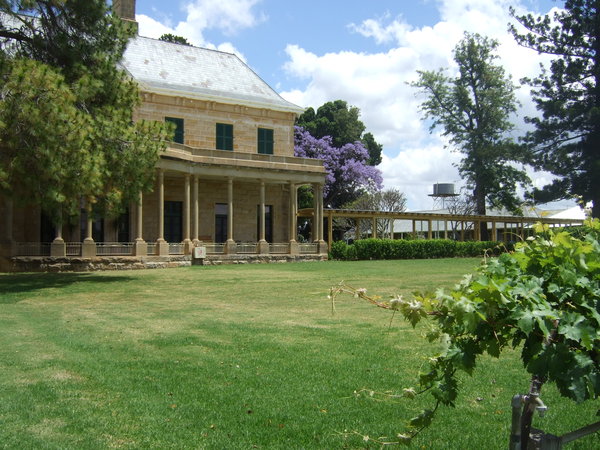 Side view of Jimbour House
