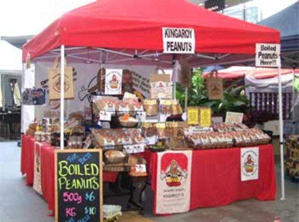 The Peanut Van Market Stall
