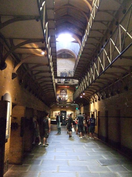 The gaol looked a scary place