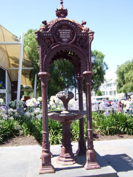 Historic drinking fountain