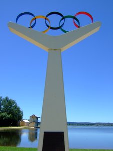 The Olympic Rings - a proud reminder