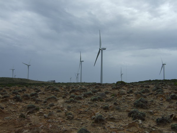 Wind farms are just as controversial in Aus as in the UK