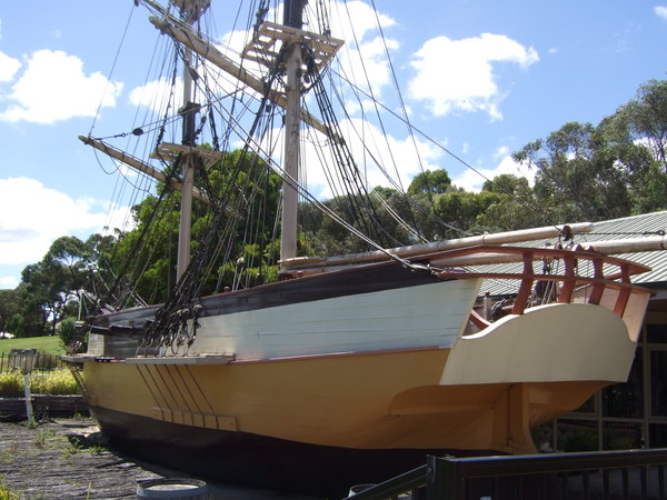 Replica of the 'Lady Nelson'