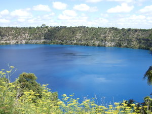 The Blue Lake of Mount Gambier