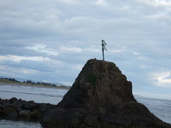 Wairaka - lady on the rock