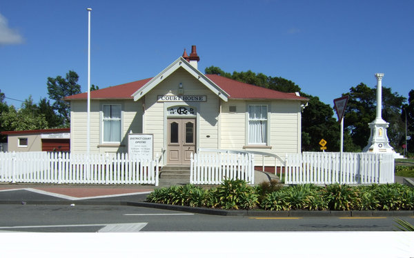 The Court House in Opotiki