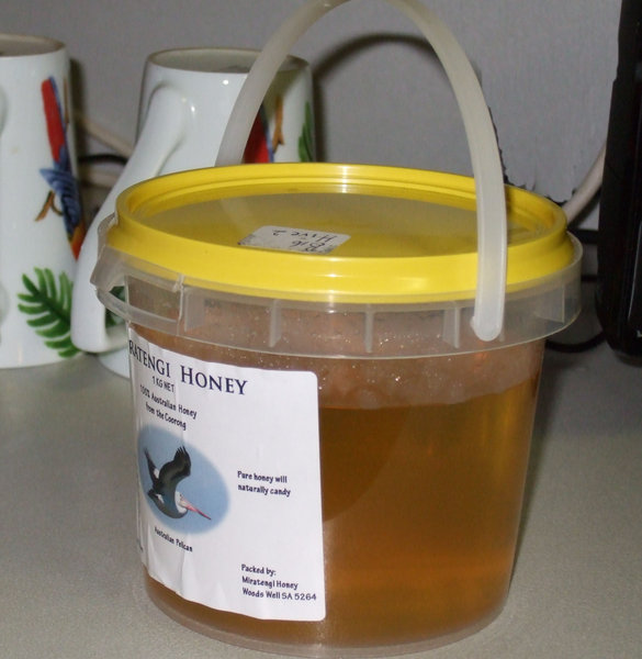 Our pot of honey will have to go!