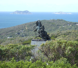 Wonderful view of the Memorial and King George Sound