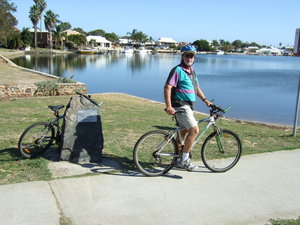 Cycling round the Leschenault Inlet