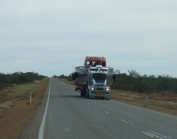 Another oversize load but this one was going south