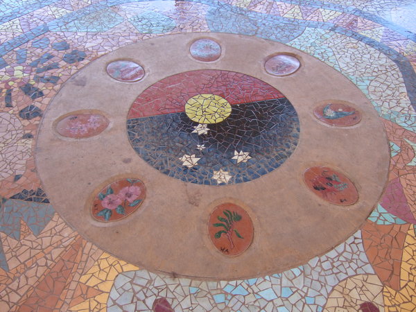 Centre of the Centenary Mosaic