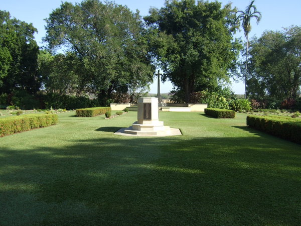 Central memorial containing the names of all who were lost