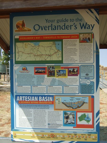 Details of the route we are following: The Overlanders Way