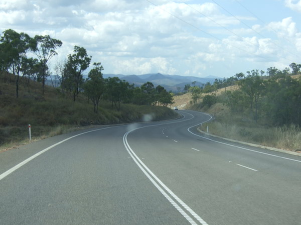 Down the hill into Townsville