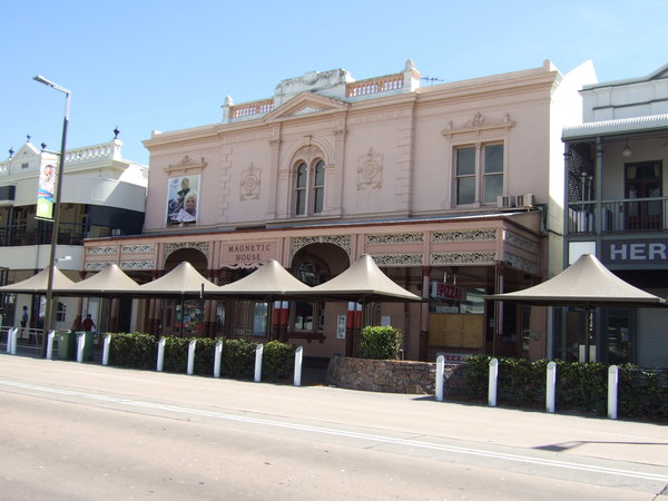 One of the splendid old buildings in Flinders Street