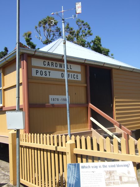 The original Cardwell Post Office opened in 1870