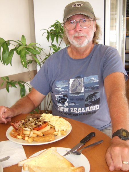 This is BIG even for an 'Aussie Big Breakfast'!