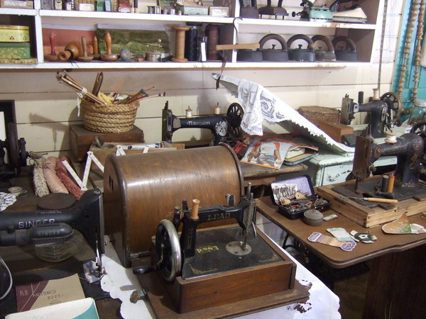 The sewing machine shop