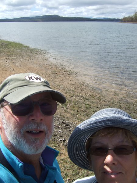 Here we are at Lake Tinaroo!