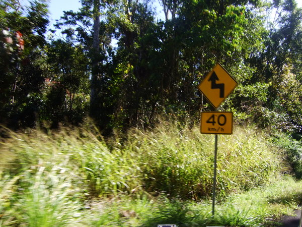 Warning of the road ahead