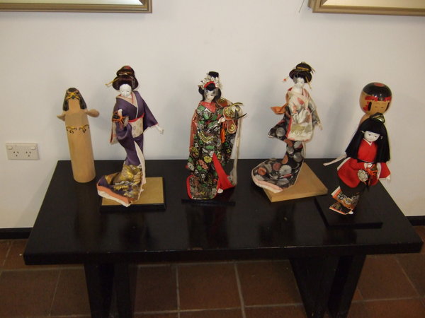 including these beautifully dressed dolls