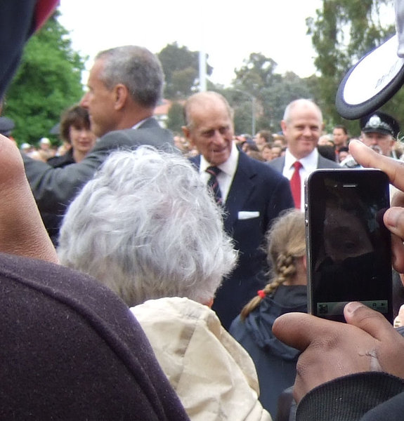 Prince Philip looking well and enjoying the occasion