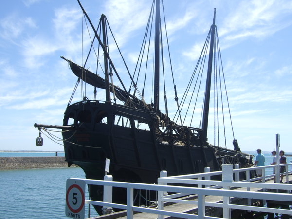 The 'Notorious' - a recreation of a 15th century exploration vessel