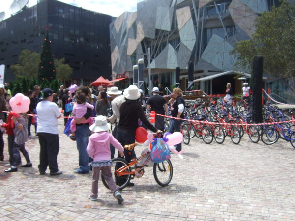 We discovered that 100's of childrens' bikes were being given out by the Variety Club