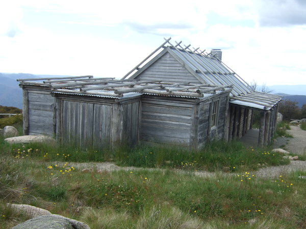 The original hut that was built in 1981 fell into disrepair - this is the second reconstruction after the first was destroyed by fire in 2006