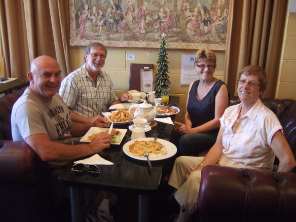 It was great to meet Carole and Ray - and we enjoyed our meals