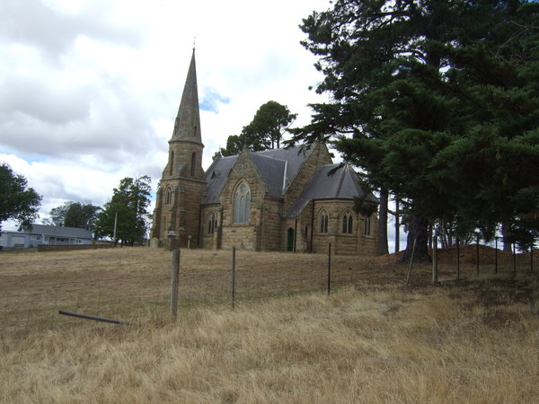 Fine sandstone church in Ross
