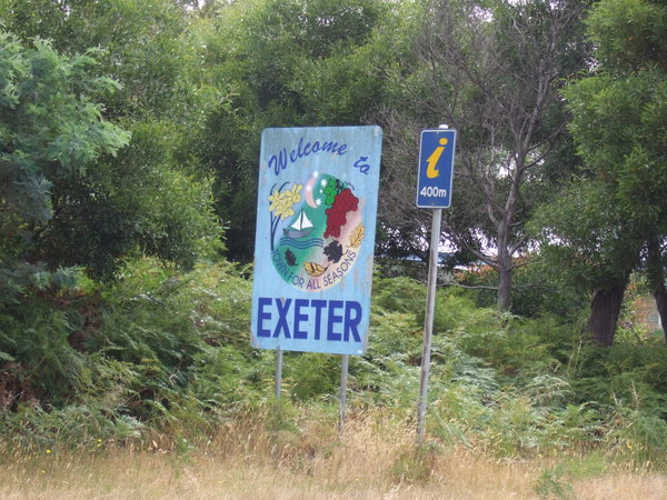 and we even went through Exeter!!