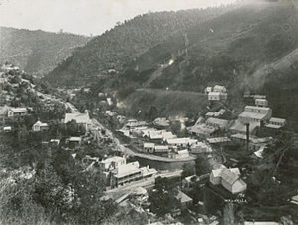 How Walhalla looked in 1910