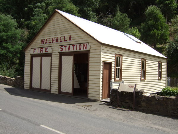 Walhalla Fire Station - completely restored to how it looked in 1901