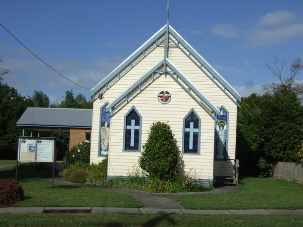 Very pretty church, next to the motel