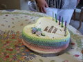 Helen's lovely birthday cake 